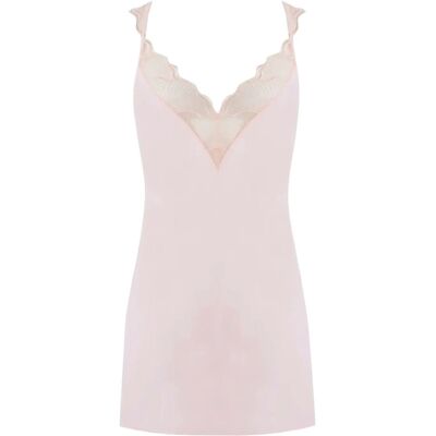 Bluebella Marabel Short Chemise 34 PEARL PINK/SHEER 34 Bluebella Marabel Short Chemise 34 PEARL PINK/SHEER 34