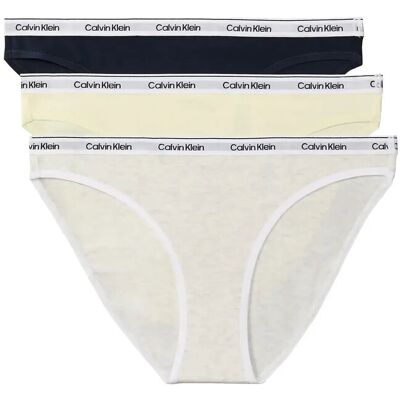 Calvin Bikini 3Pk L SHORELINE SNOW HEATHER PEAR SORBE L Calvin Bikini 3Pk L SHORELINE SNOW HEATHER PEAR SORBE L
