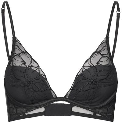 Calvin Lightly Lined Plunge D x 75 BLACK D x 75 Calvin Lightly Lined Plunge D x 75 BLACK D x 75
