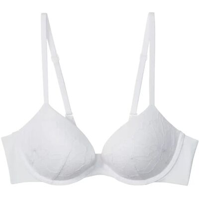 Calvin Push Up Plunge D x 80 WHITE D x 80 Calvin Push Up Plunge D x 80 WHITE D x 80