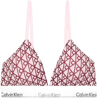 Calvin Lightly Lined Triangle XL BIJOU MODERN EMBLEM OUTLINE+SPRING XL Calvin Lightly Lined Triangle XL BIJOU MODERN EMBLEM OUTLINE+SPRING XL