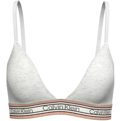Calvin Lightly Lined Triangle XS SNOW HEATHER XS Calvin Lightly Lined Triangle XS SNOW HEATHER XS