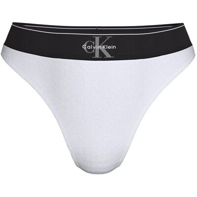 Calvin High Waist Bikini XS WHITE XS Calvin High Waist Bikini XS WHITE XS
