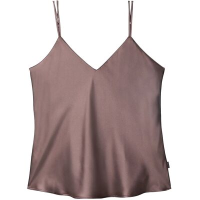 Calvin Satin Cami W Piping XL BOTANICAL BROWN XL Calvin Satin Cami W Piping XL BOTANICAL BROWN XL