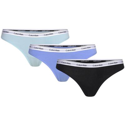 Calvin Thong 3Pk XL STERLING BLUE/BLACK/GLACIER XL Calvin Thong 3Pk XL STERLING BLUE/BLACK/GLACIER XL