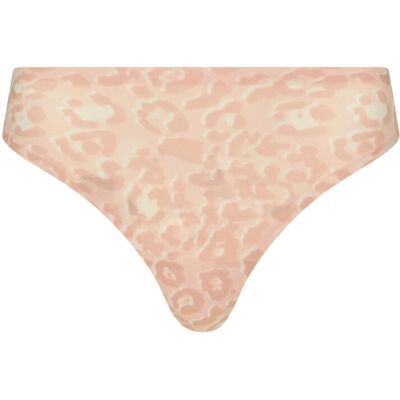 CHANTELLE Softstretch Thong / Print ONE SIZE LEO BLUSH ONE SIZE CHANTELLE Softstretch Thong / Print ONE SIZE LEO BLUSH ONE SIZE