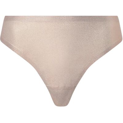 CHANTELLE Softstretch Thong / Shimmer Print ONE SIZE GOLDEN GLOW ONE SIZE CHANTELLE Softstretch Thong / Shimmer Print ONE SIZE GOLDEN GLOW ONE SIZE