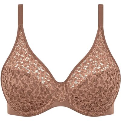 CHANTELLE Norah Covering Molded Bra D x 85 WILD BROWN D x 85 CHANTELLE Norah Covering Molded Bra D x 85 WILD BROWN D x 85