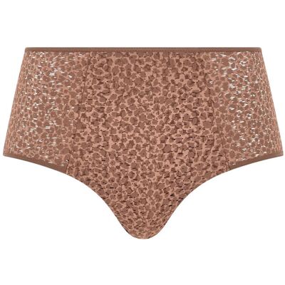 CHANTELLE Norah High-Waisted Full Brief 38 WILD BROWN 38 CHANTELLE Norah High-Waisted Full Brief 38 WILD BROWN 38
