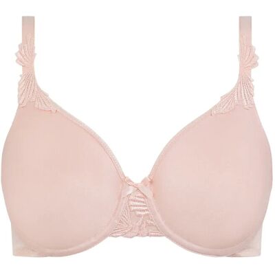 CHANTELLE Hedona Covering Molded Bra D x 80 TAFFETA PINK D x 80 CHANTELLE Hedona Covering Molded Bra D x 80 TAFFETA PINK D x 80