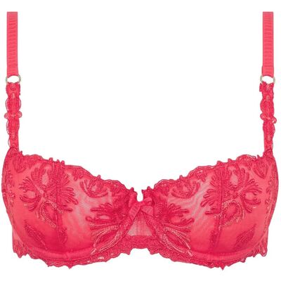 CHANTELLE Champs Elysees Half-Cup Balcony Bra F x 75 SWEET VELVET F x 75 CHANTELLE Champs Elysees Half-Cup Balcony Bra F x 75 SWEET VELVET F x 75