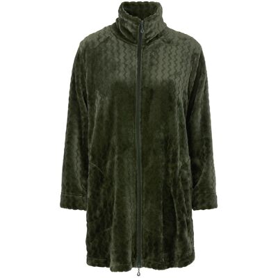 Damella of Sweden Short Robe L DARK OLIVE L Damella of Sweden Short Robe L DARK OLIVE L