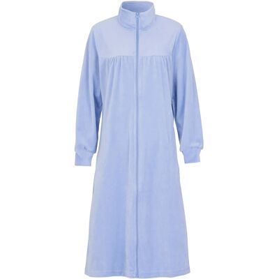 Damella of Sweden Velour Robe XL BLUE LAVENDER XL Damella of Sweden Velour Robe XL BLUE LAVENDER XL