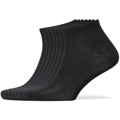 Decoy Sneaker Org. Cotton 7-Pk 37-41 SVART 37-41 Decoy Sneaker Org. Cotton 7-Pk 37-41 SVART 37-41