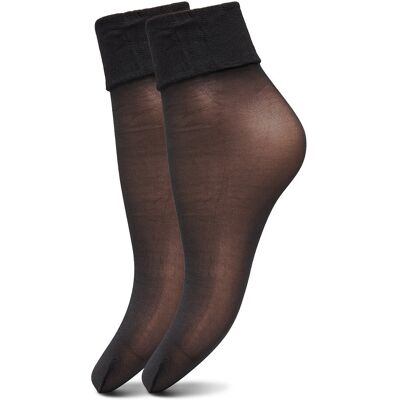 Decoy Ankle Sock Silklo 2Pk ONE SIZ SVART ONE SIZ Decoy Ankle Sock Silklo 2Pk ONE SIZ SVART ONE SIZ