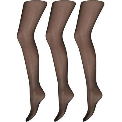 Decoy Tights Silklook 3-Pack M/L BLACK M/L Decoy Tights Silklook 3-Pack M/L BLACK M/L
