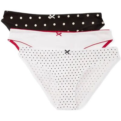 Etam Jackie - 3 Slips M WHITE M Etam Jackie - 3 Slips M WHITE M