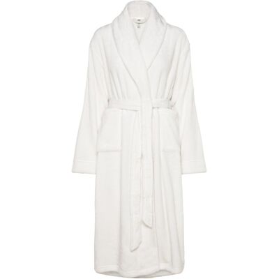 Lindex Robe Coral Fleece M OFF WHITE M Lindex Robe Coral Fleece M OFF WHITE M