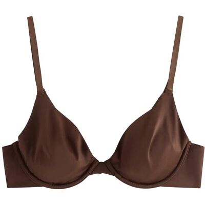 Lindex Unpadded Bra With Underwire D x 85 DARK BROWN D x 85 Lindex Unpadded Bra With Underwire D x 85 DARK BROWN D x 85