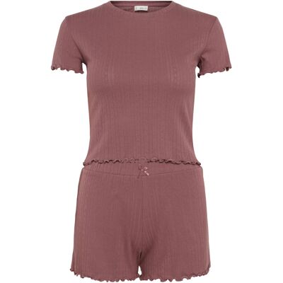 Mango Short Cotton Pyjamas XS PINK XS Mango Short Cotton Pyjamas XS PINK XS