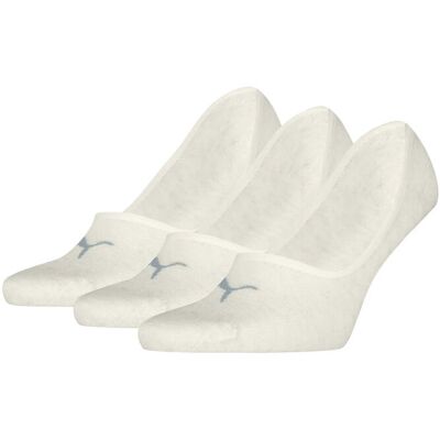 Puma Unisex Footie 3P 35-38 OATMEAL 35-38 Puma Unisex Footie 3P 35-38 OATMEAL 35-38