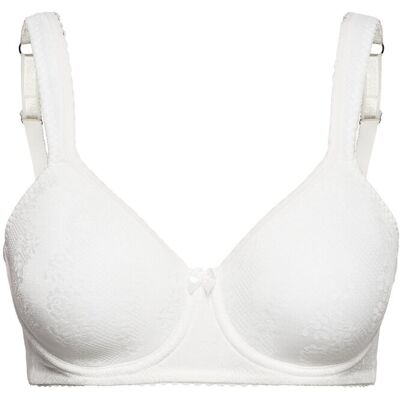 Swegmark Adorable Shape Wire Bra Padded Cups C x 95 WHITE C x 95 Swegmark Adorable Shape Wire Bra Padded Cups C x 95 WHITE C x 95