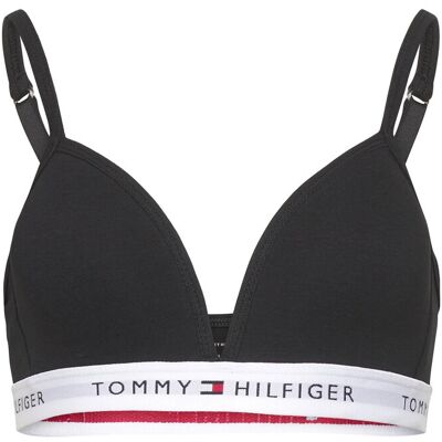 Tommy Hilfiger Triangle Bra Fixed Foam 140-152 BLACK 140-152 Tommy Hilfiger Triangle Bra Fixed Foam 140-152 BLACK 140-152