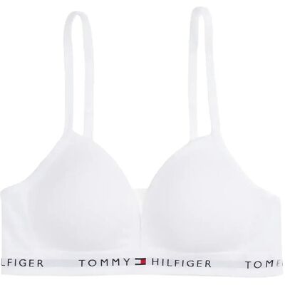Tommy Hilfiger Triangle Bra Fixed Foam 140-152 WHITE 140-152 Tommy Hilfiger Triangle Bra Fixed Foam 140-152 WHITE 140-152