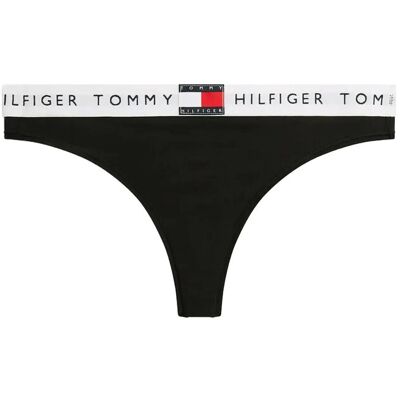 Tommy Hilfiger Classic Thong S BLACK S Tommy Hilfiger Classic Thong S BLACK S