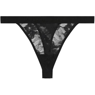 Tommy Hilfiger Tanga Thong (Ext. Sizes) L BLACK L Tommy Hilfiger Tanga Thong (Ext. Sizes) L BLACK L