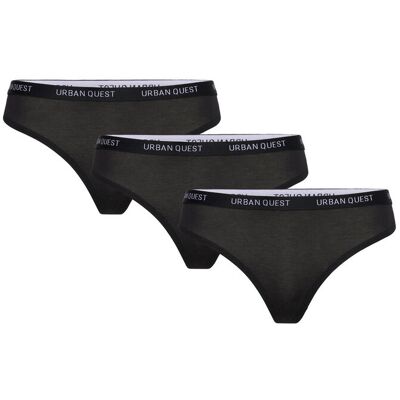 Garmin The Bamboo 3-Pack G-String M BLACK M Garmin The Bamboo 3-Pack G-String M BLACK M