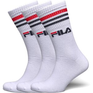 FILA Socks Fila 3Pk Lifestyle Stripes Socks 39-42 WHITE 39-42 FILA Socks Fila 3Pk Lifestyle Stripes Socks 39-42 WHITE 39-42