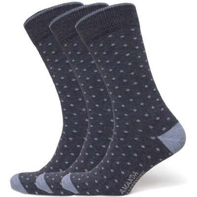 Amanda Christensen True Dot Sock 47-50 NAVY MELANGE 47-50 Amanda Christensen True Dot Sock 47-50 NAVY MELANGE 47-50