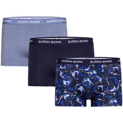 Björn Borg Cotton Stretch Trunk 3P L MULTIPACK 4 L Björn Borg Cotton Stretch Trunk 3P L MULTIPACK 4 L
