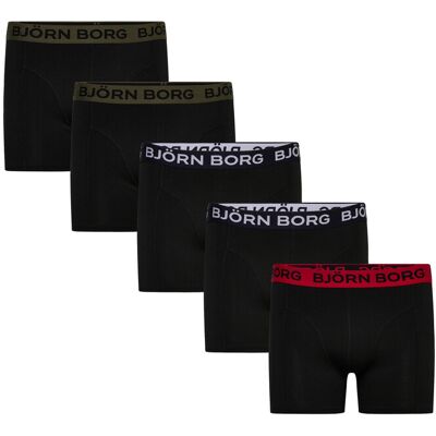 Björn Borg Cotton Stretch Boxer 5P M MULTIPACK 3 M Björn Borg Cotton Stretch Boxer 5P M MULTIPACK 3 M