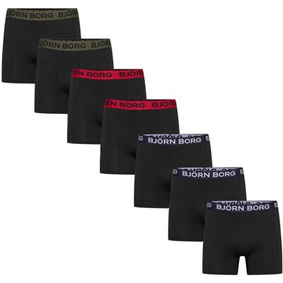 Björn Borg Cotton Stretch Boxer 7P L MULTIPACK 2 L Björn Borg Cotton Stretch Boxer 7P L MULTIPACK 2 L