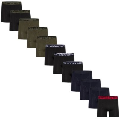 Björn Borg Cotton Stretch Boxer 12P L MULTIPACK 1 L Björn Borg Cotton Stretch Boxer 12P L MULTIPACK 1 L