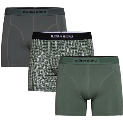 Björn Borg Organic Cotton Stretch Boxer 3P S MULTIPACK 4 S Björn Borg Organic Cotton Stretch Boxer 3P S MULTIPACK 4 S