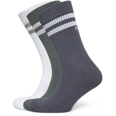 Björn Borg Classic Crew Sock 3P 36-40 MULTIPACK 5 36-40 Björn Borg Classic Crew Sock 3P 36-40 MULTIPACK 5 36-40
