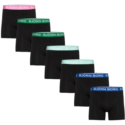 Björn Borg Cotton Stretch Boxer 7P XL MULTIPACK 1 XL Björn Borg Cotton Stretch Boxer 7P XL MULTIPACK 1 XL