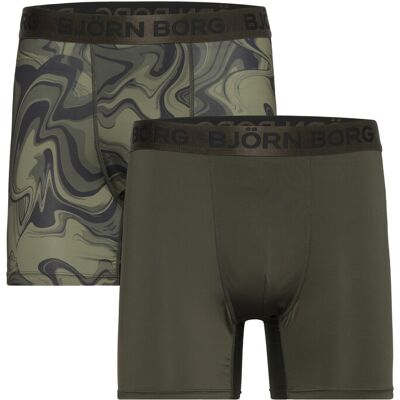 Björn Borg Sports Microfiber Boxer 2P S MULTIPACK 3 S Björn Borg Sports Microfiber Boxer 2P S MULTIPACK 3 S