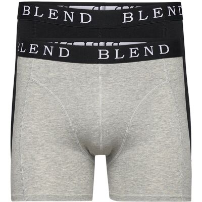 Blend Bhned Underwear 2-Pack S BLACK/STONE MIX S Blend Bhned Underwear 2-Pack S BLACK/STONE MIX S