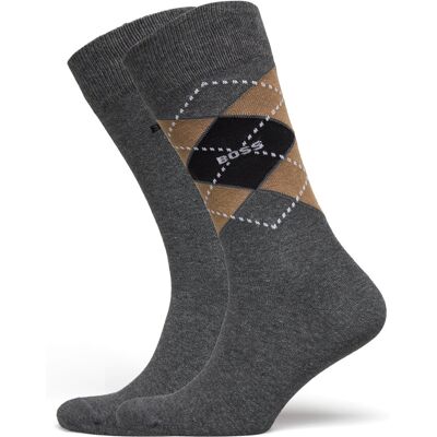 Boss 2P Rs Argyle Cc 39-42 MEDIUM GREY 39-42 Boss 2P Rs Argyle Cc 39-42 MEDIUM GREY 39-42