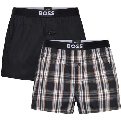 Boss 2P Boxer Shorts Ew S BLACK S Boss 2P Boxer Shorts Ew S BLACK S