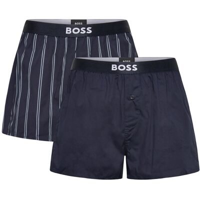 Boss 2P Boxer Shorts Ew XXL DARK BLUE XXL Boss 2P Boxer Shorts Ew XXL DARK BLUE XXL