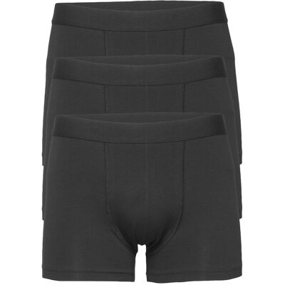 Bread & Boxers 3-Pack Boxer Brief Mixed Color M BLACK M Bread & Boxers 3-Pack Boxer Brief Mixed Color M BLACK M