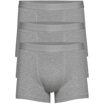 Bread & Boxers 3-Pack Boxer Brief Mixed Color XL GREY MELANGE XL Bread & Boxers 3-Pack Boxer Brief Mixed Color XL GREY MELANGE XL