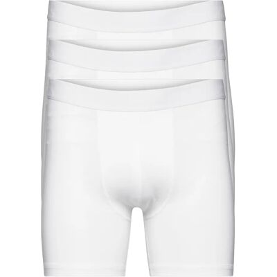 Bread & Boxers 3-Pack Boxer Brief Extra Long XXL WHITE XXL Bread & Boxers 3-Pack Boxer Brief Extra Long XXL WHITE XXL