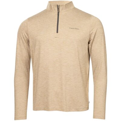 Calvin Pinehurst 1/4 Zip Layering M KHAKI M Calvin Pinehurst 1/4 Zip Layering M KHAKI M
