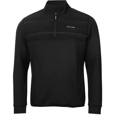 Calvin Houston Hybrid Half Zip XL BLK XL Calvin Houston Hybrid Half Zip XL BLK XL